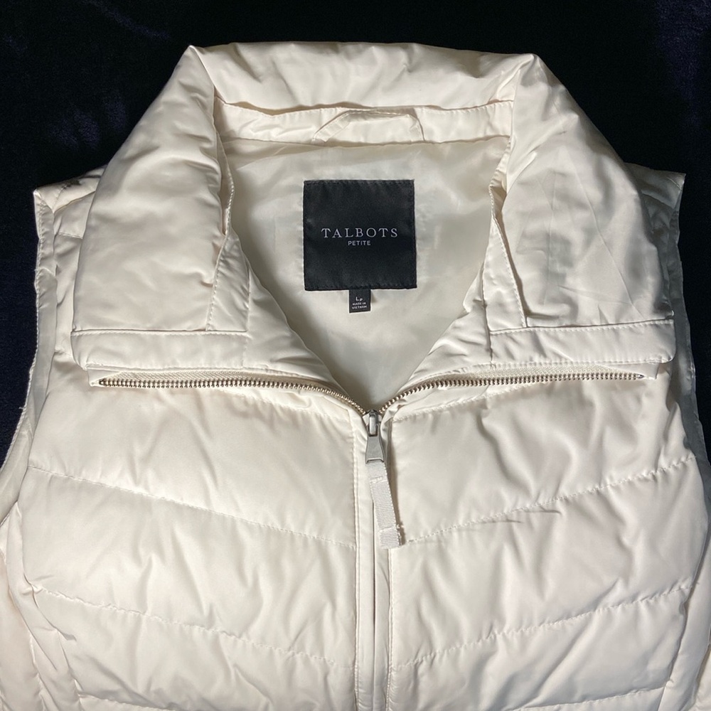 Talbot’s Petite Quilted Down Vest